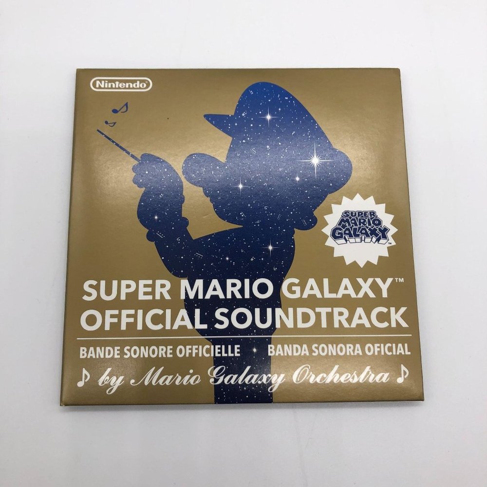 Super Mario Galaxy Official Soundtrack CD - Tested